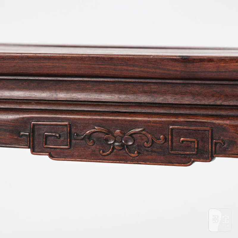 A Chinese hardwood low table, - 图8